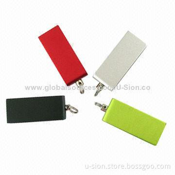 Cheapest Mini Swivel USB Flash Sticks with 2GB Capacity, Plug-and-play Function